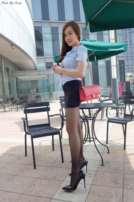 [Mzsock] NO.041 Dora OL black stockings high heels beautiful legs travel photo street photography#[106P]-70