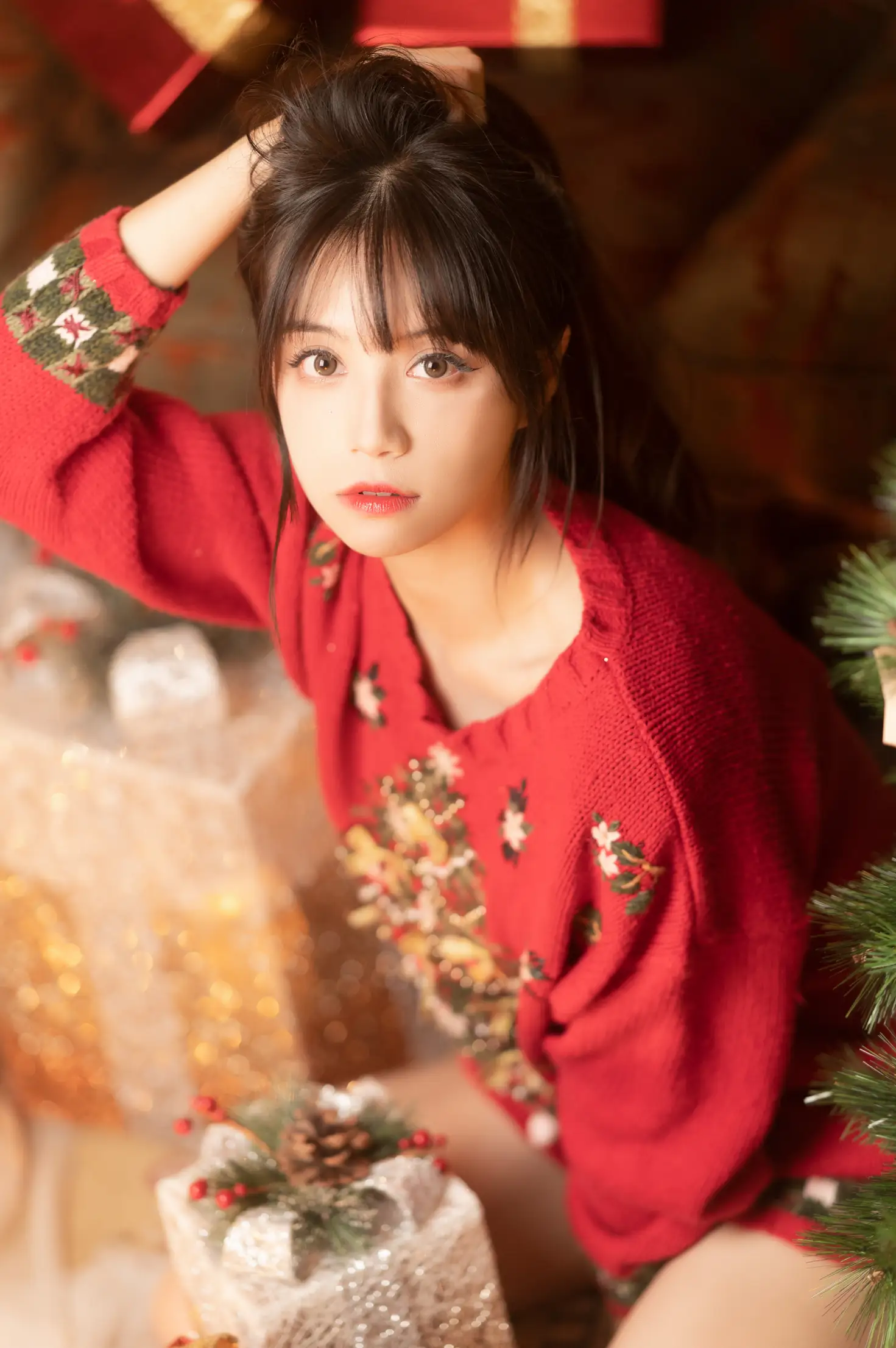 [YITUYU] 2022.05.26 Vol.0988 – Red Christmas Two plus six#[38P]-38