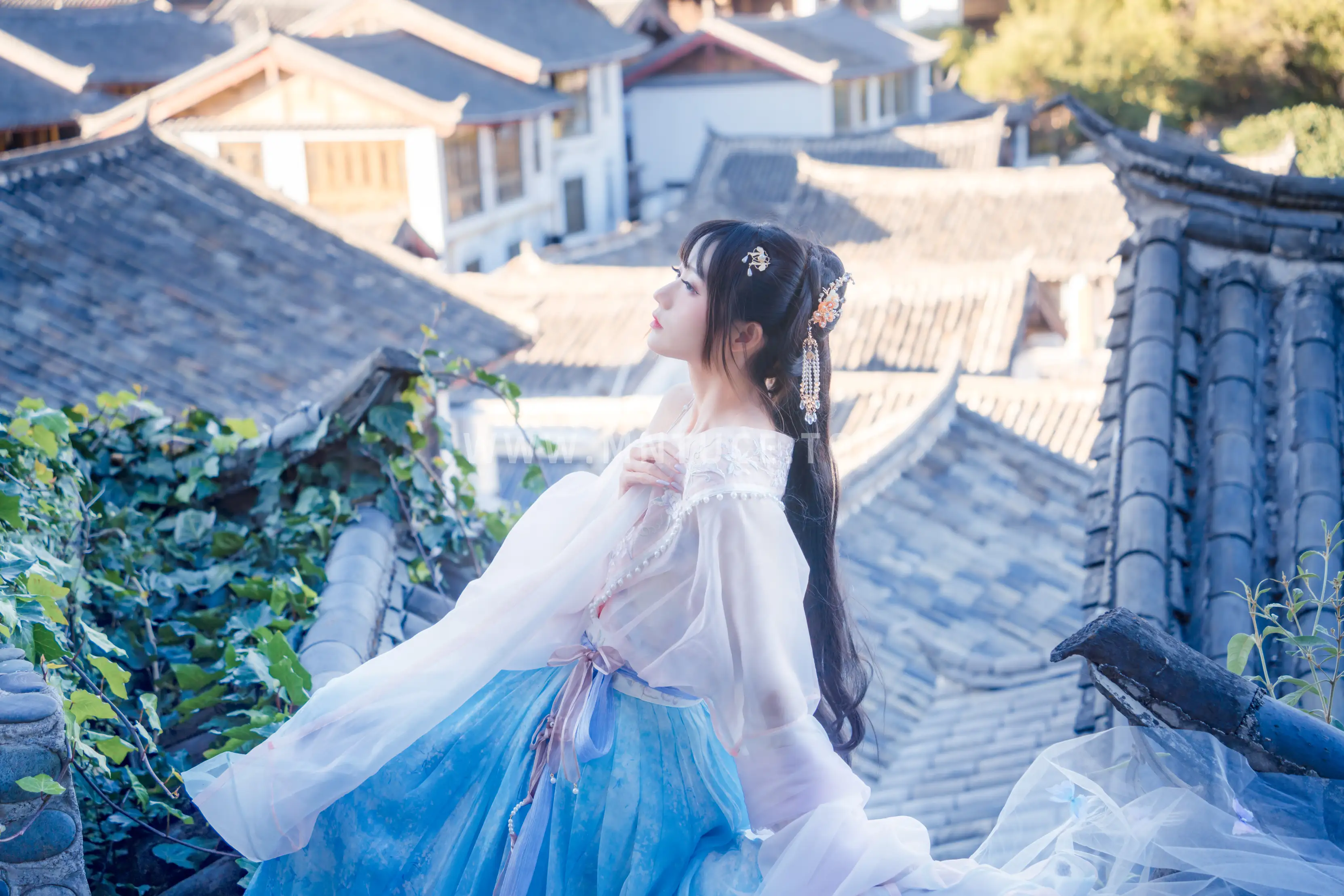 [YITUYU] 2022.05.14 Vol.878 – Lijiang Rooftop Rabbit Zzz won't eat carrots#[23P]-20