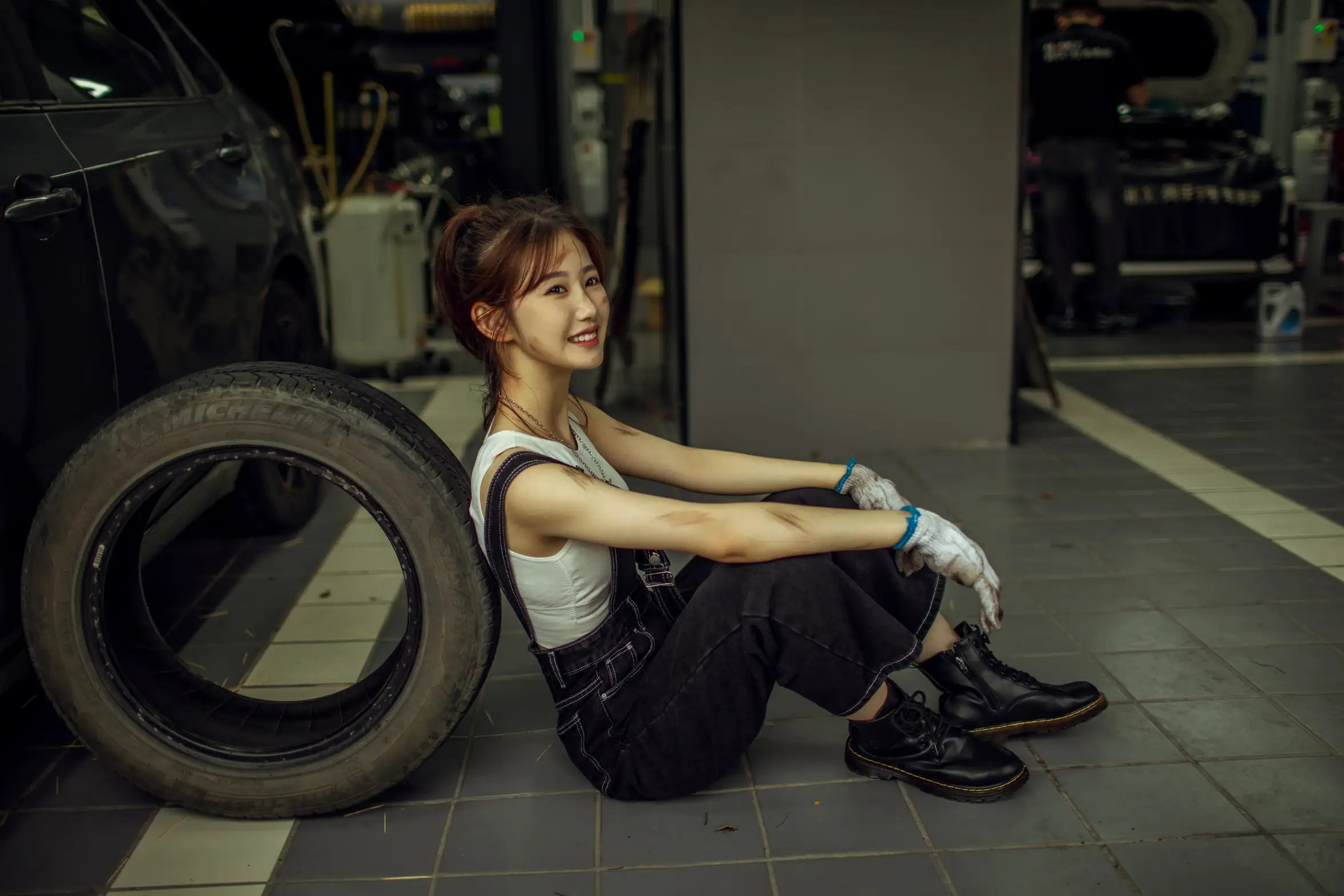 [YITUYU] 2022.07.27 Vol.1555 – Female Car Repair Master Pepe#[23P]-5